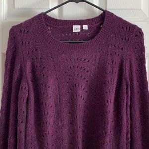 GAP Sweater in Plum - Super Soft!